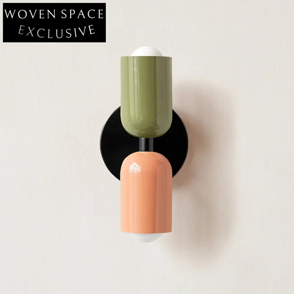 Sleek LED Wall Sconce, Up Down Lighting for Modern Home Decor Luminaire