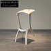 Sleek Modern Durable Backless Metal Bar Stool for Kitchen and Bar