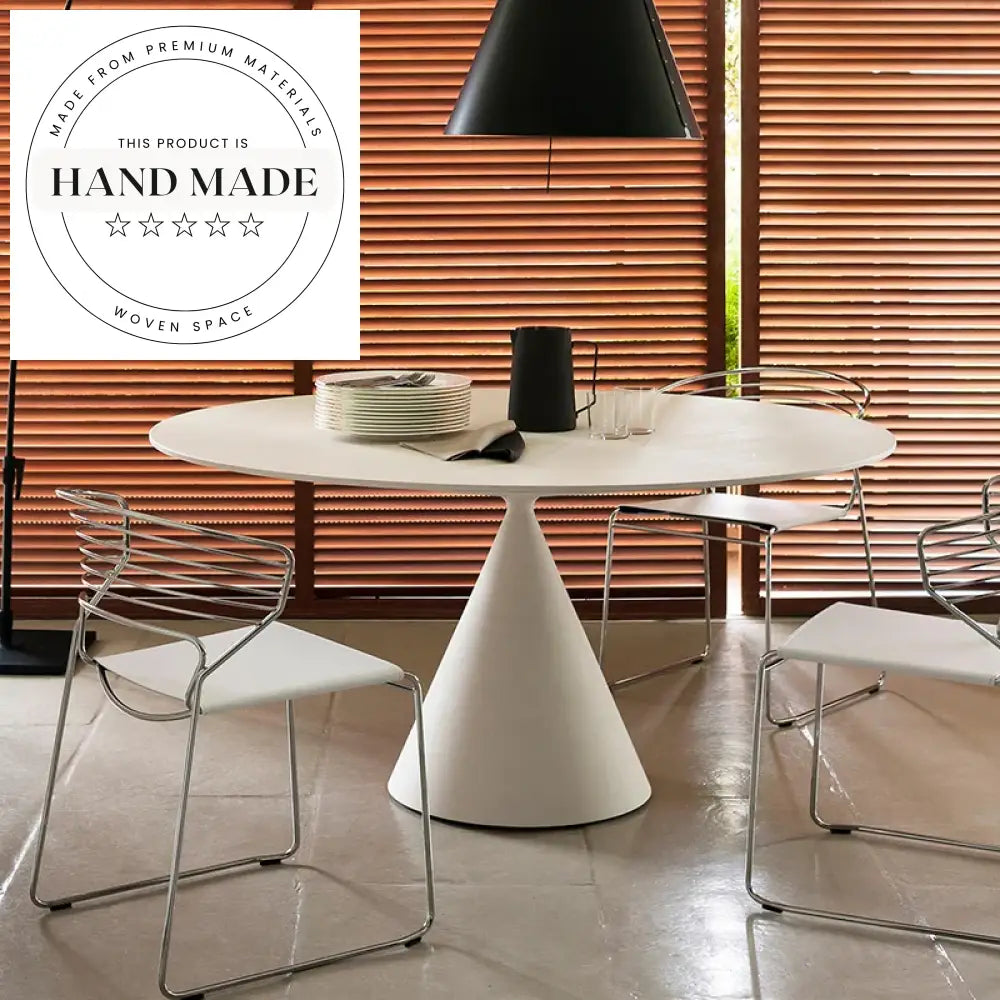 Sleek Modern Metal Base Commercial Dining Table for Hotel Cafe Bistro