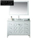 Sleek Modern Modular Bathroom Vanity, Soft-Close Drawers & Solid Wood Cabinet