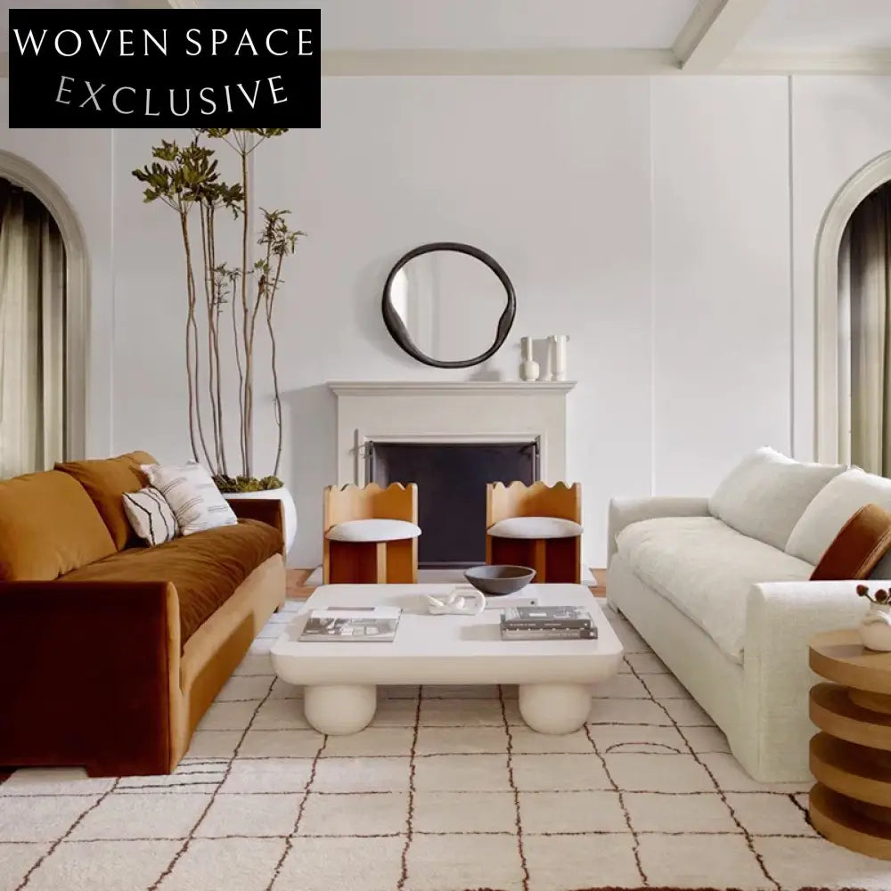 Sleek Modern Rectangular Cement Coffee Table for Versatile Indoor Outdoor Use