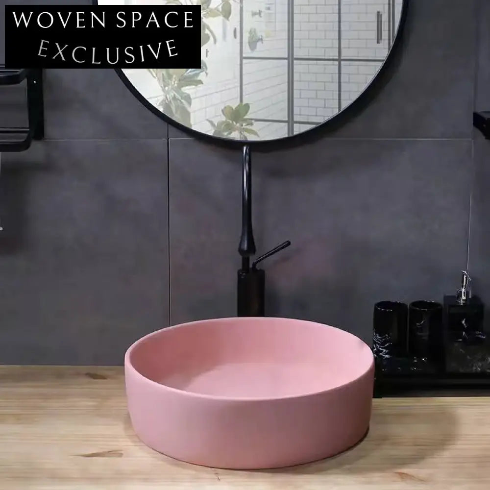 Sleek Modern Solid Surface Countertop Bathroom Basin - Durable Artificial Stone Vanity Sink