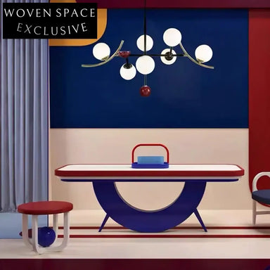 Sleek Modern Stainless Steel Globe LED Ceiling Light Fixture for Dining