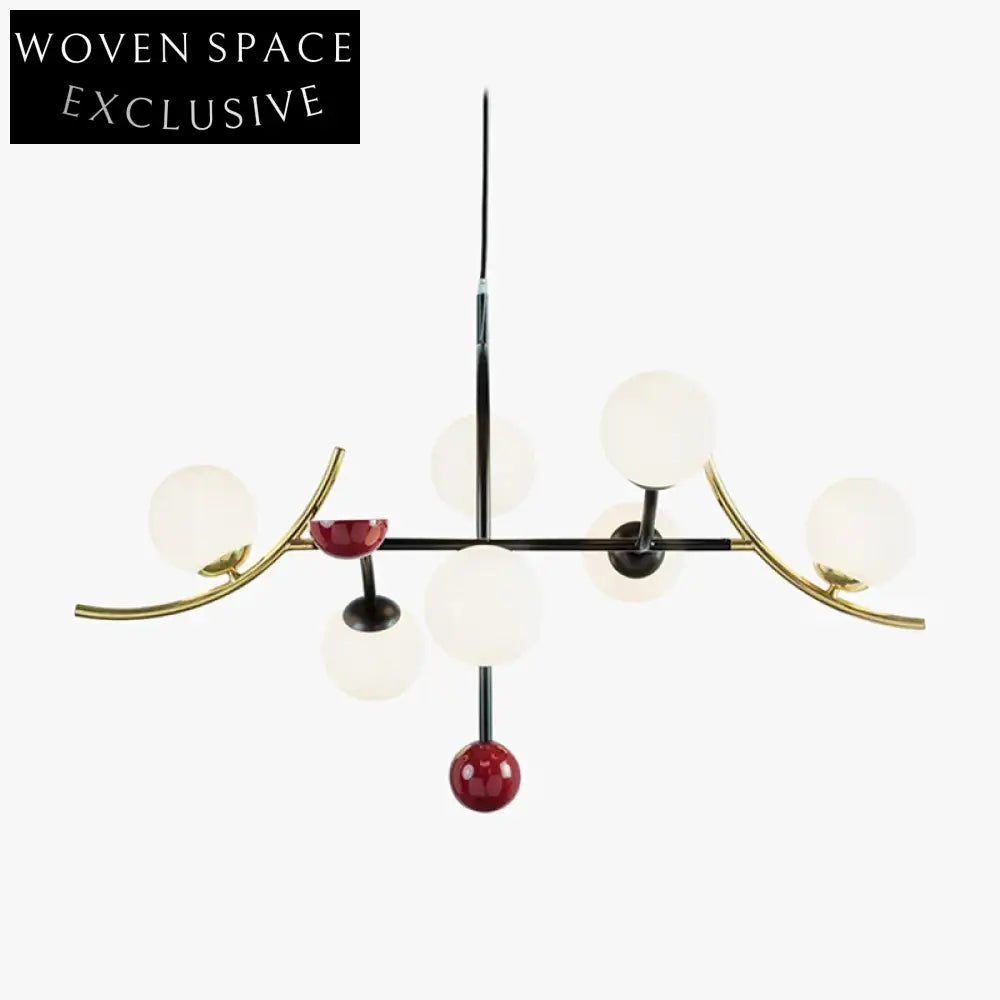 Sleek Modern Stainless Steel Globe LED Ceiling Light Fixture for Dining