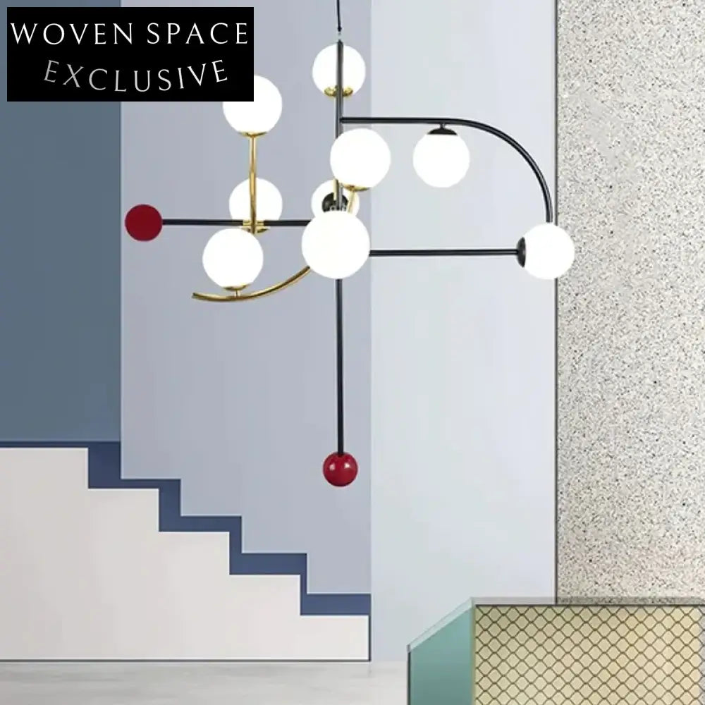 Sleek Modern Stainless Steel Globe LED Ceiling Light Fixture for Dining