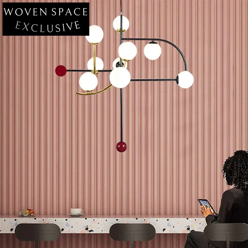 Sleek Modern Stainless Steel Globe LED Ceiling Light Fixture for Dining