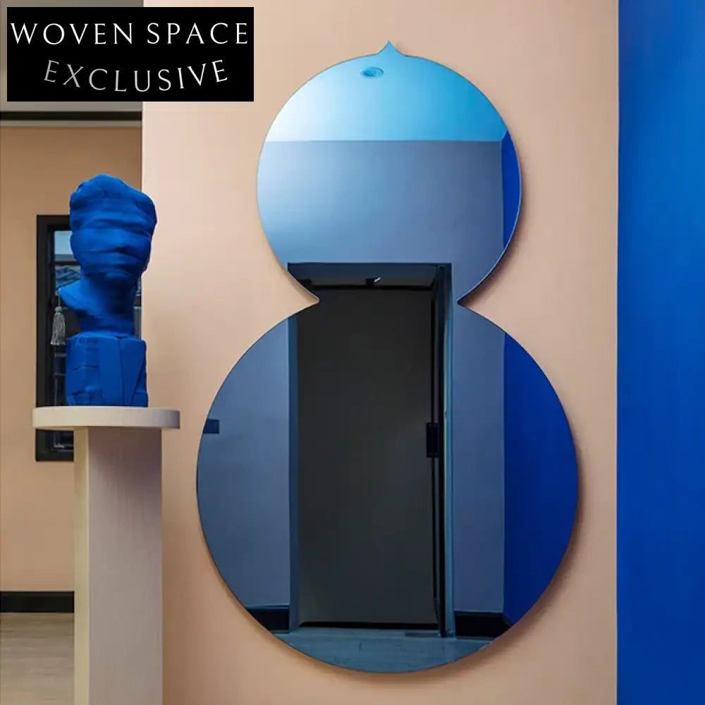 Sleek Nordic Full Length Wall Mirror Smooth Edge for Modern Home Style