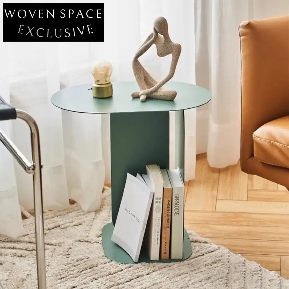 Sleek Nordic Wrought Iron Coffee Table - Modern Metal Living Room Accent