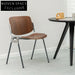 Sleek Plywood & Metal Modern Dining Chair for Cafe & Restaurant