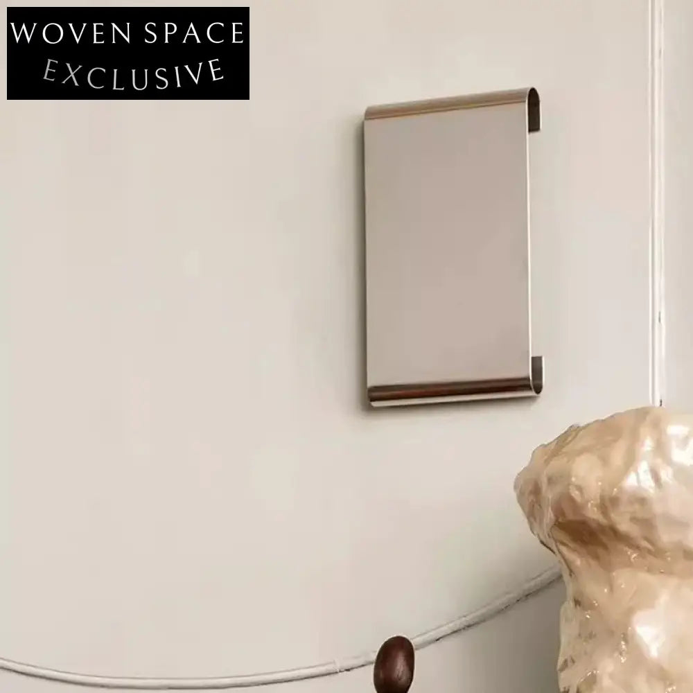 Sleek Stainless Steel Full Length Dressing Mirror for Modern Home Decor