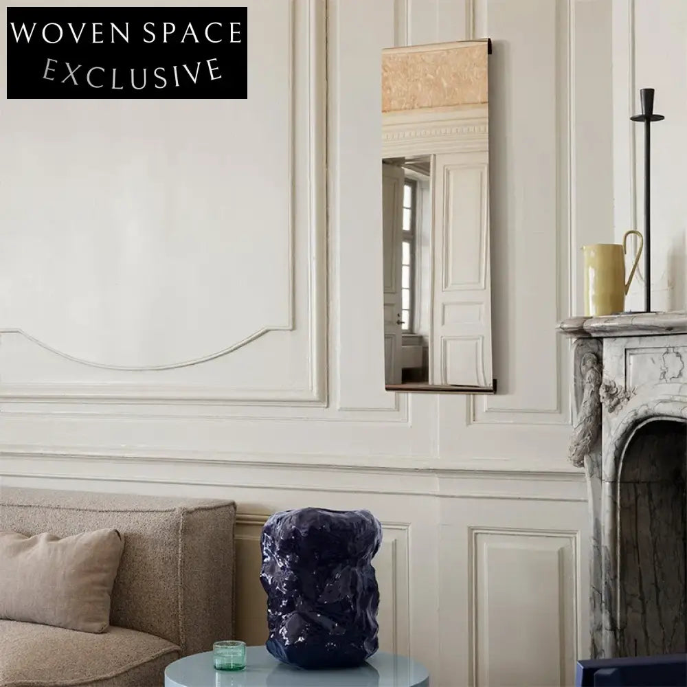 Sleek Stainless Steel Full Length Dressing Mirror for Modern Home Decor