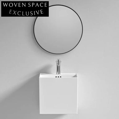 Sleek White Ceramic Wall Mount Bathroom Sink for Modern Homes