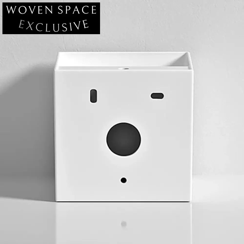 Sleek White Ceramic Wall Mount Bathroom Sink for Modern Homes