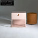 Smart Bedside Table with Drawer Modern Wood Nightstand for Bedroom Decor
