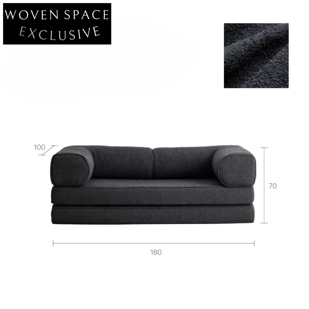 sofa bed is a detachable and washable fabric dual-use folding sofa for small apartments. It is simple creative and