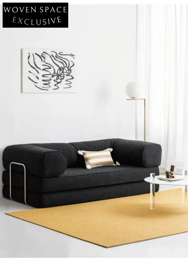 sofa bed is a detachable and washable fabric dual-use folding sofa for small apartments. It is simple creative and