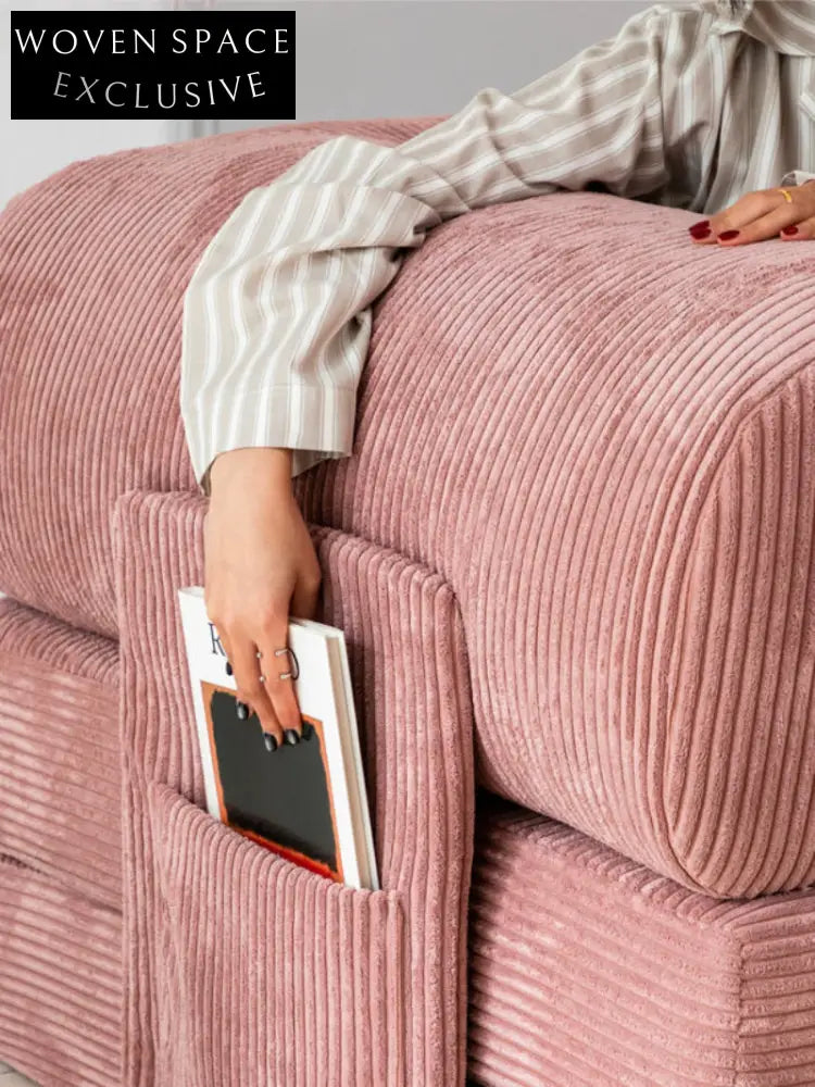 sofa bed is a detachable and washable fabric dual-use folding sofa for small apartments. It is simple creative and