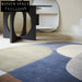 Soft Modern Minimalist Polyester Area Rug for Living Room & Bedroom Floor