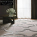 Soft Modern Wave Pattern Area Rug - Plush Custom Bedroom Living Room Mat