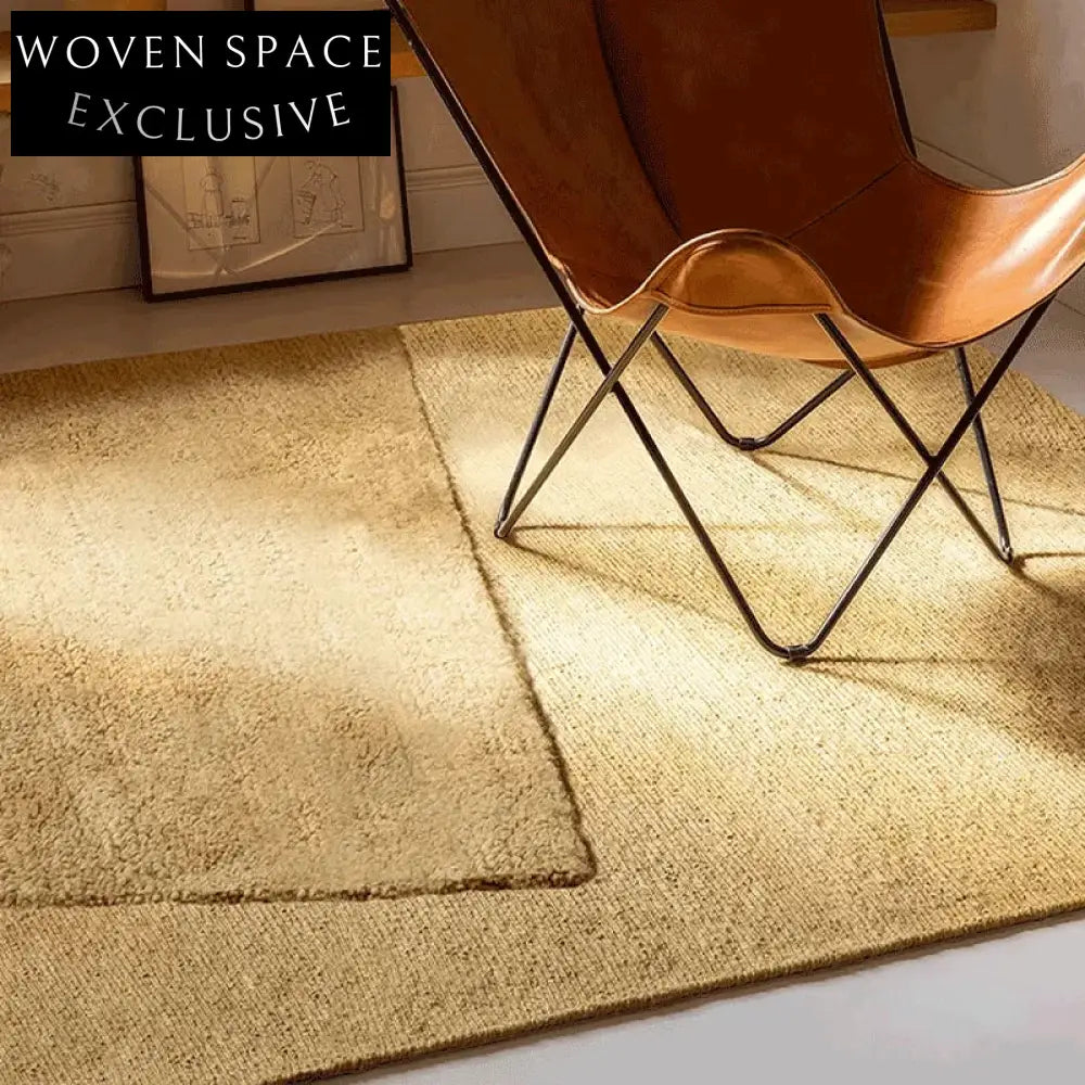 Soft Nordic Geometric Faux Fur Rectangle Area Rug for Living Room Bedroom