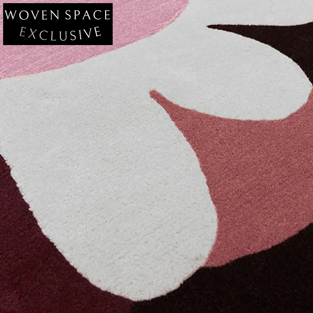 Soft Polyester Geometric Area Rug for Modern Living Room & Bedroom Decor