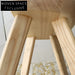 Solid Ash Wood Modern Commercial Dining Kitchen Counter Bar Stool