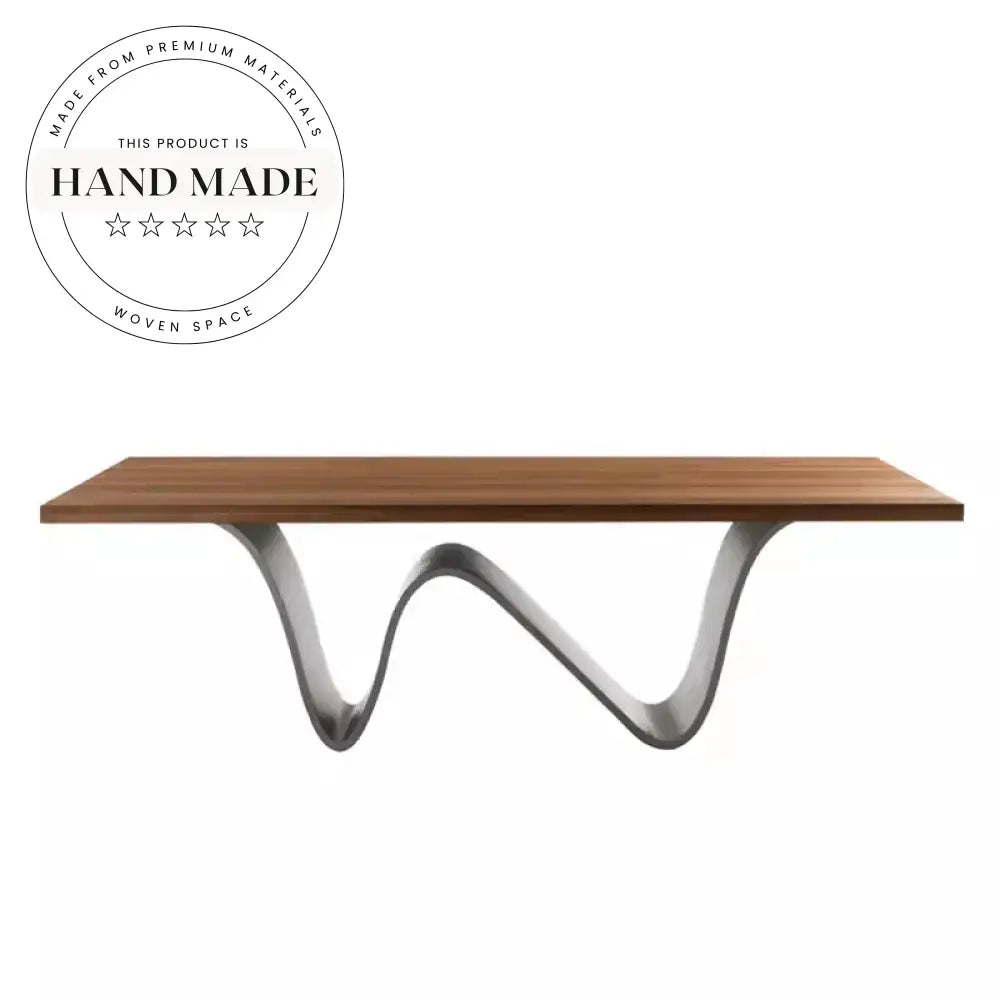 Solid North American Black Walnut Rectangular Large Board Dining Table