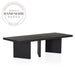 Solid Oak Six to Eight Seater Rectangular Nordic Dining Table