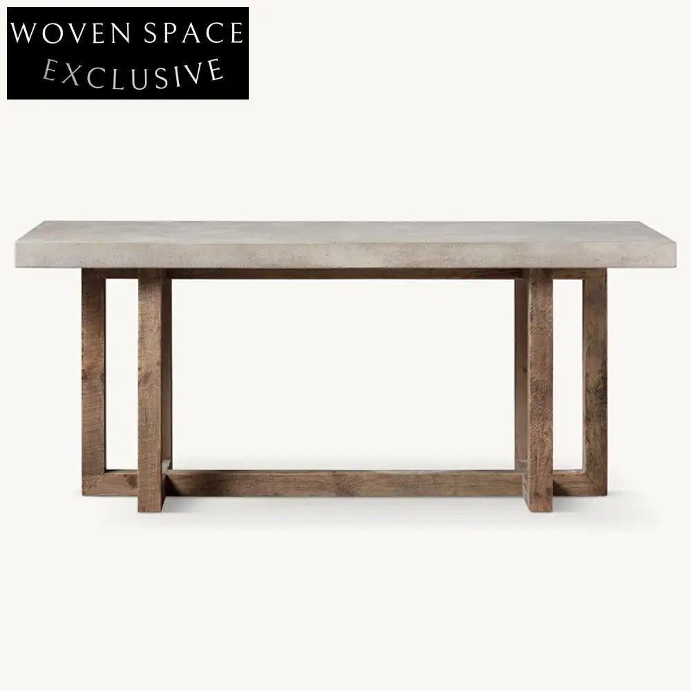 Solid Oak Wood Luxury Design Dressing Table Console Desk for Bedroom