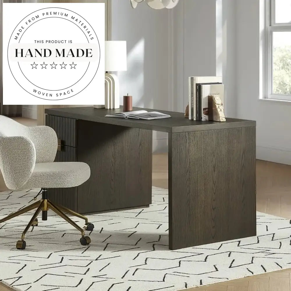 Solid Wood Antique Style Secretaire Writing Study Desk