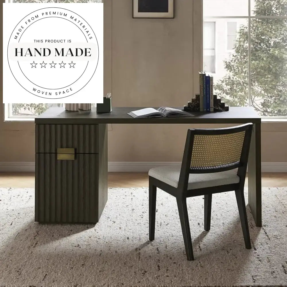 Solid Wood Antique Style Secretaire Writing Study Desk