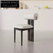 solid wood fabric dining chair casual simple dressing table chair
