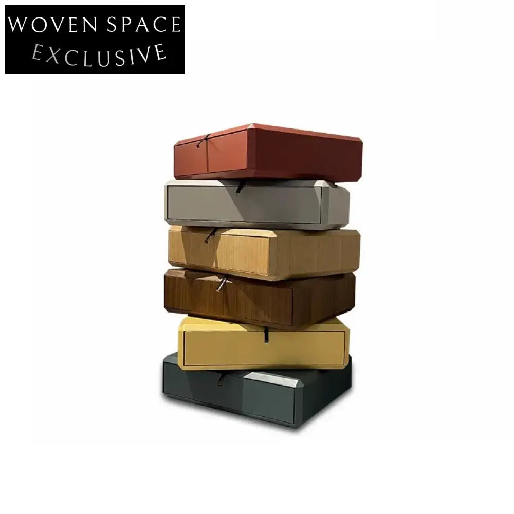 Solid Wood Space-Saving Storage Cabinet for Bedroom & Living Room