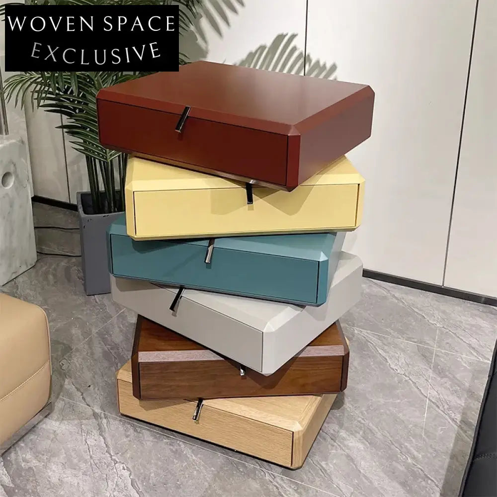 Solid Wood Space-Saving Storage Cabinet for Bedroom & Living Room