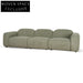Soma 4 Seater Sofa - Coral Light Green Stool