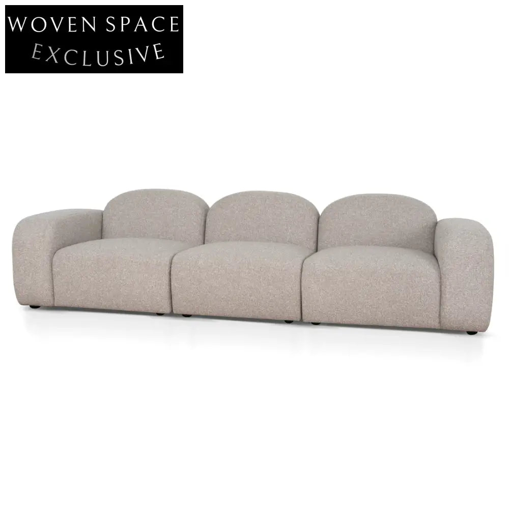 Soma 4 Seater Sofa - Hazel Beige Stool