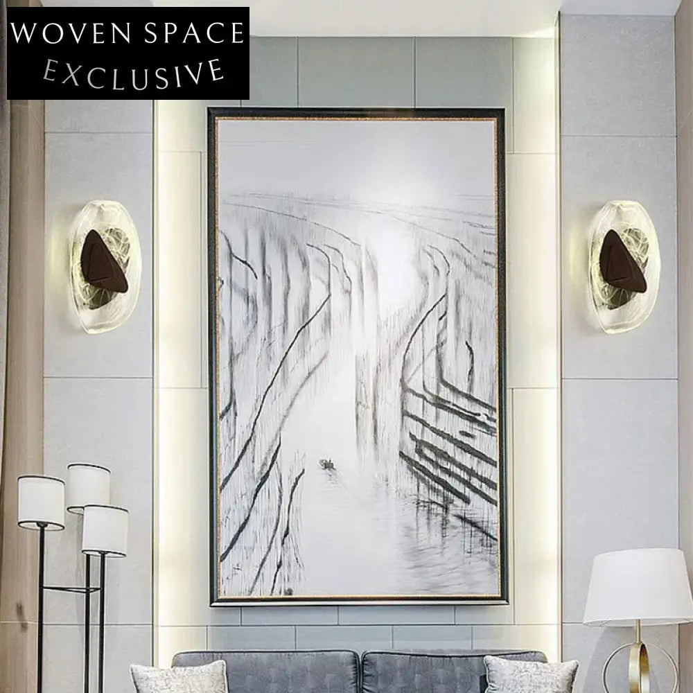 Sparkling Crystal LED Wall Sconce, Metal Base, Modern Home Lighting