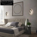 Sparkling Crystal LED Wall Sconce, Metal Base, Modern Home Lighting