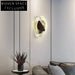 Sparkling Crystal LED Wall Sconce, Metal Base, Modern Home Lighting