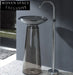 Sparkling Round Crystal Glass Countertop Bathroom Vessel Sink