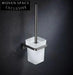 Square Stainless Steel Bathroom Hardware Accessory Set for Modern Washrooms