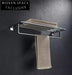 Square Stainless Steel Bathroom Hardware Accessory Set for Modern Washrooms