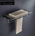 Square Stainless Steel Bathroom Hardware Accessory Set for Modern Washrooms
