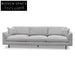 CLC8274-CA 4 Seater Fabric Sofa - Sterling Charcoal