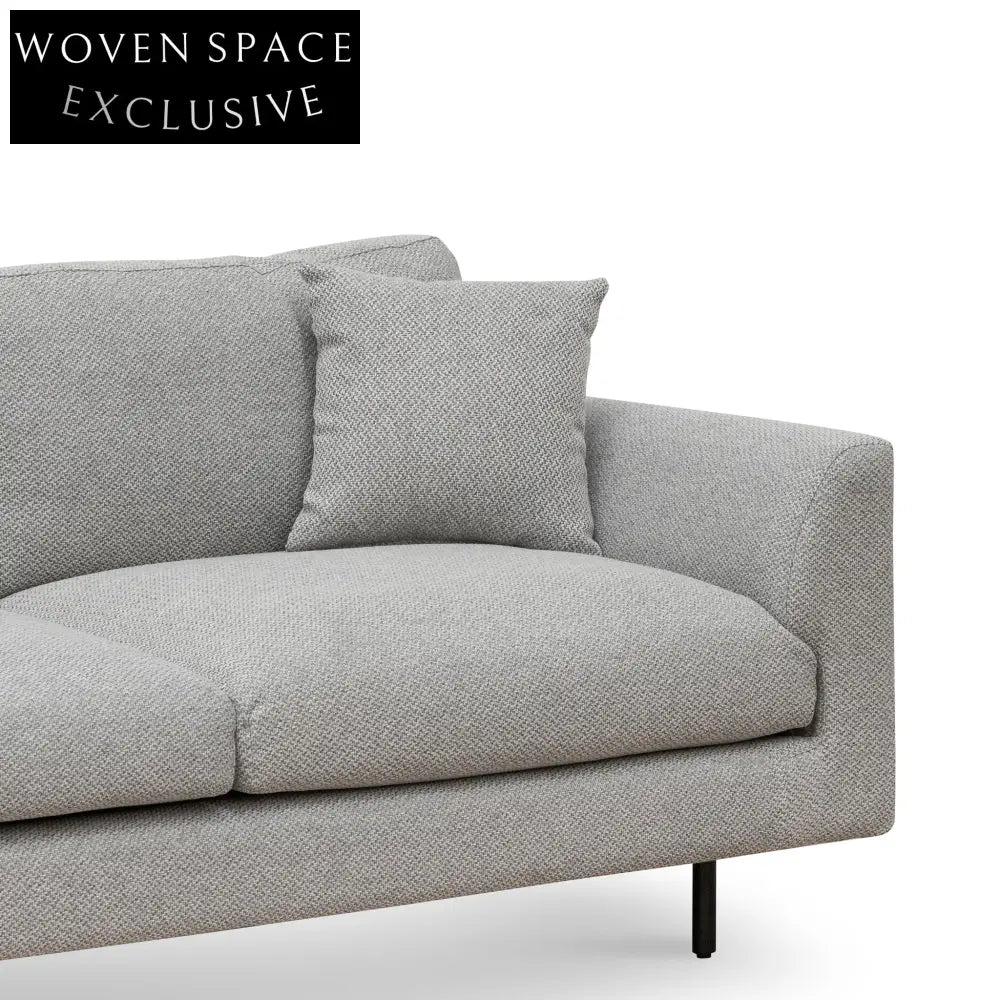 Sterling 4 Seater Fabric Sofa - Grey Sofas