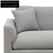 Sterling 4 Seater Fabric Sofa - Grey Sofas
