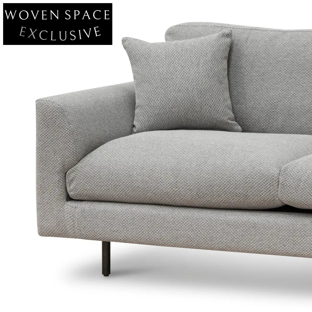 Sterling 4 Seater Fabric Sofa - Grey Sofas