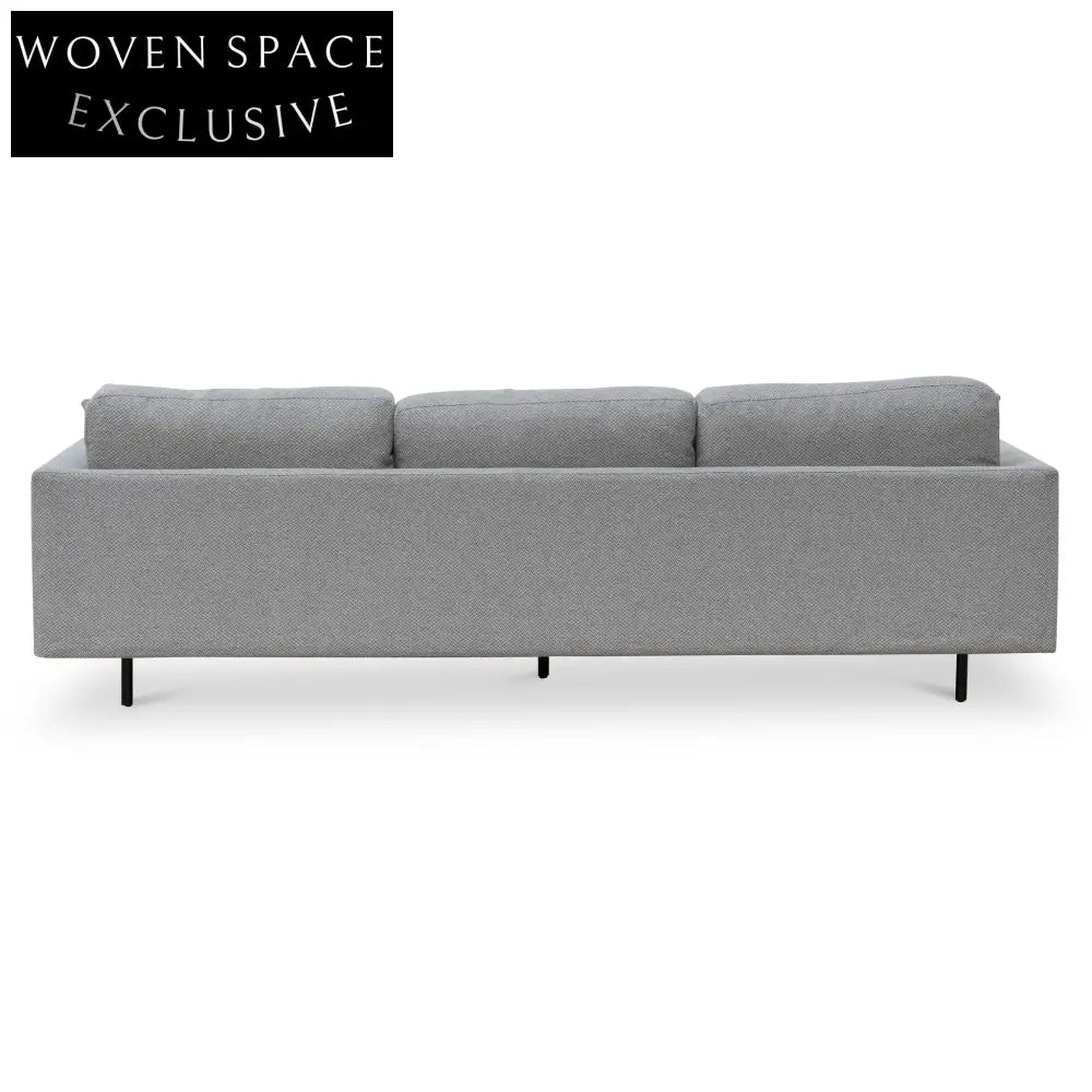 Sterling 4 Seater Fabric Sofa - Grey Sofas