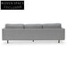 Sterling 4 Seater Fabric Sofa - Grey Sofas
