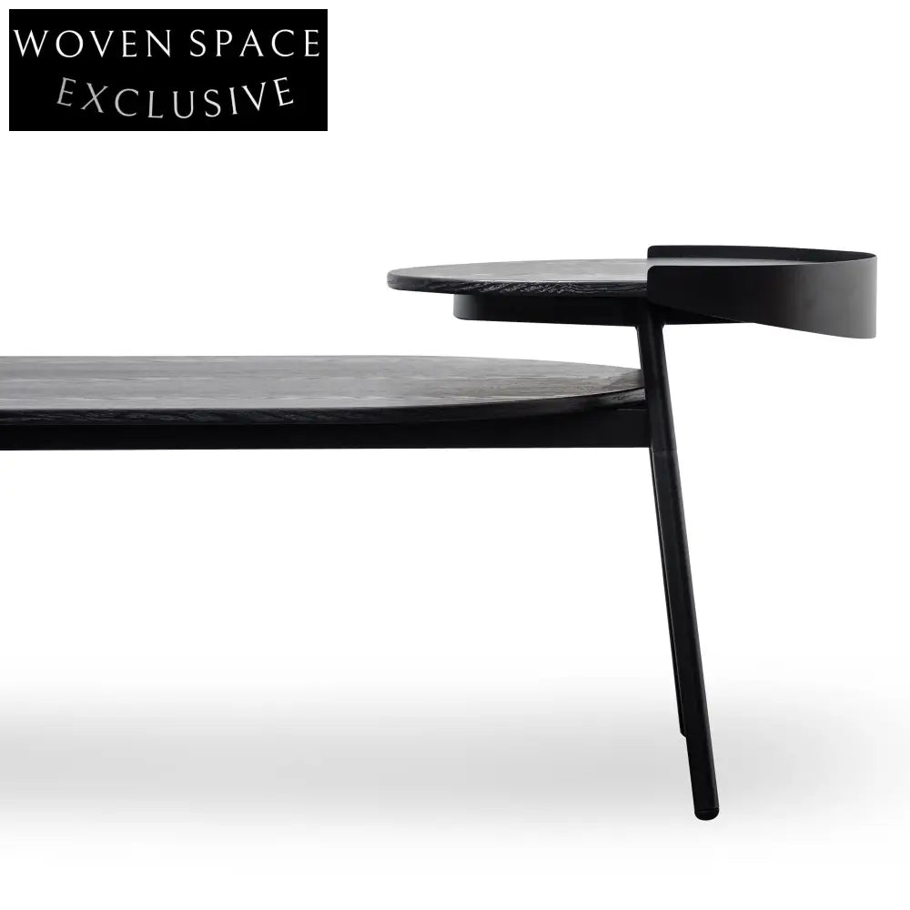 Stevie Coffee Table - Black Veneer Coffee Tables